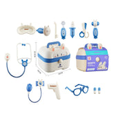 Cute Doctor Toys Educational Role Play Game Pretend Play Kids Toys Doctor Toy Play Set for Kids Girls Children